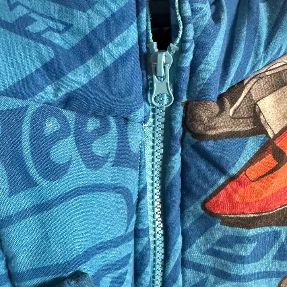 Hotwheels Racing Car Puffer Jacket - Picture 5 of 12